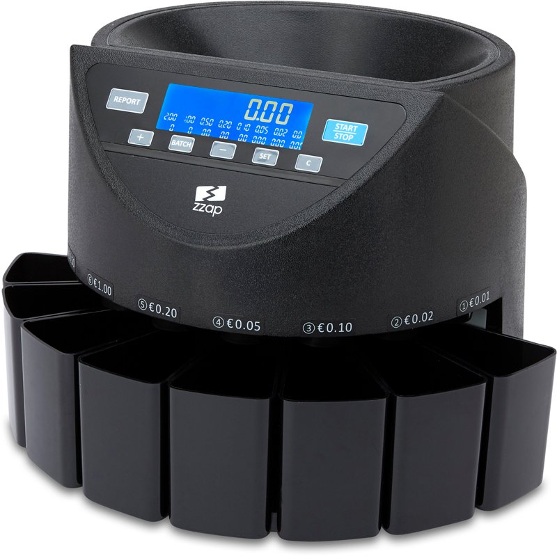 ZZap CS20+ Münzzähler-Münzsortierer