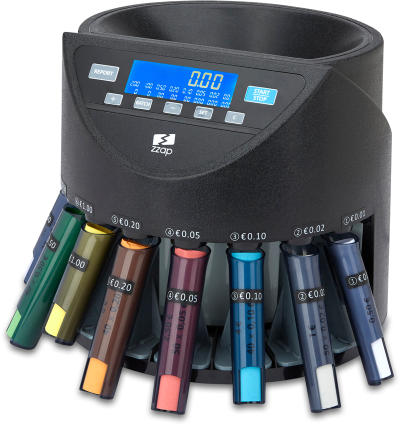ZZap CS20+ Contamonete-selezionatore di monete