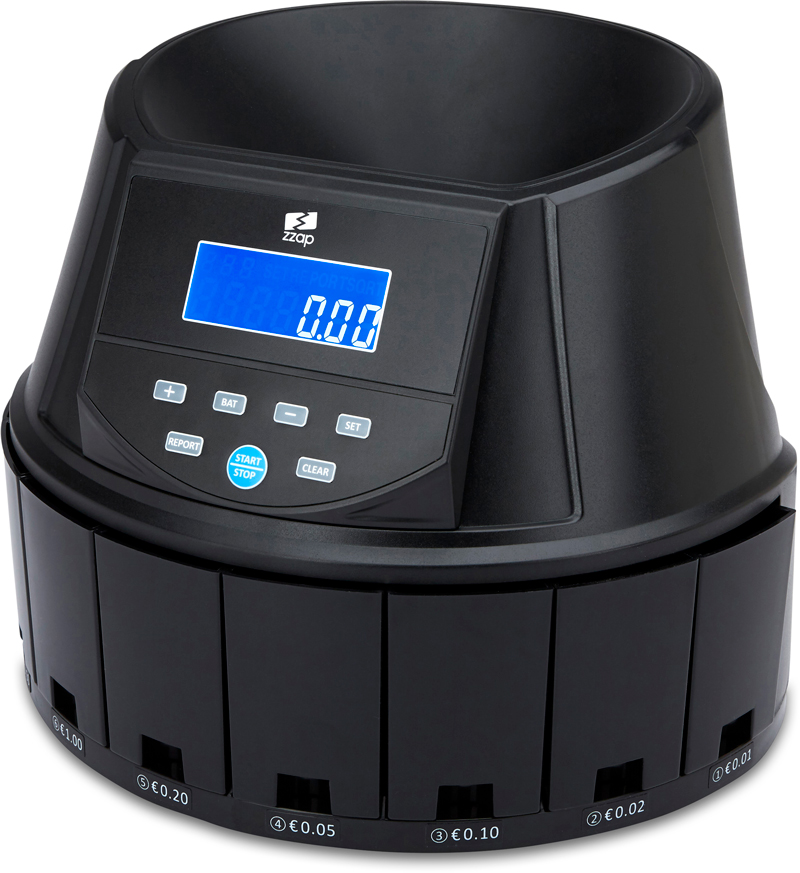 ZZap CS30 Compteuse de pièces-trieuse de pièces